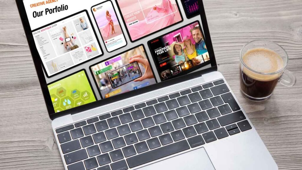 landing page